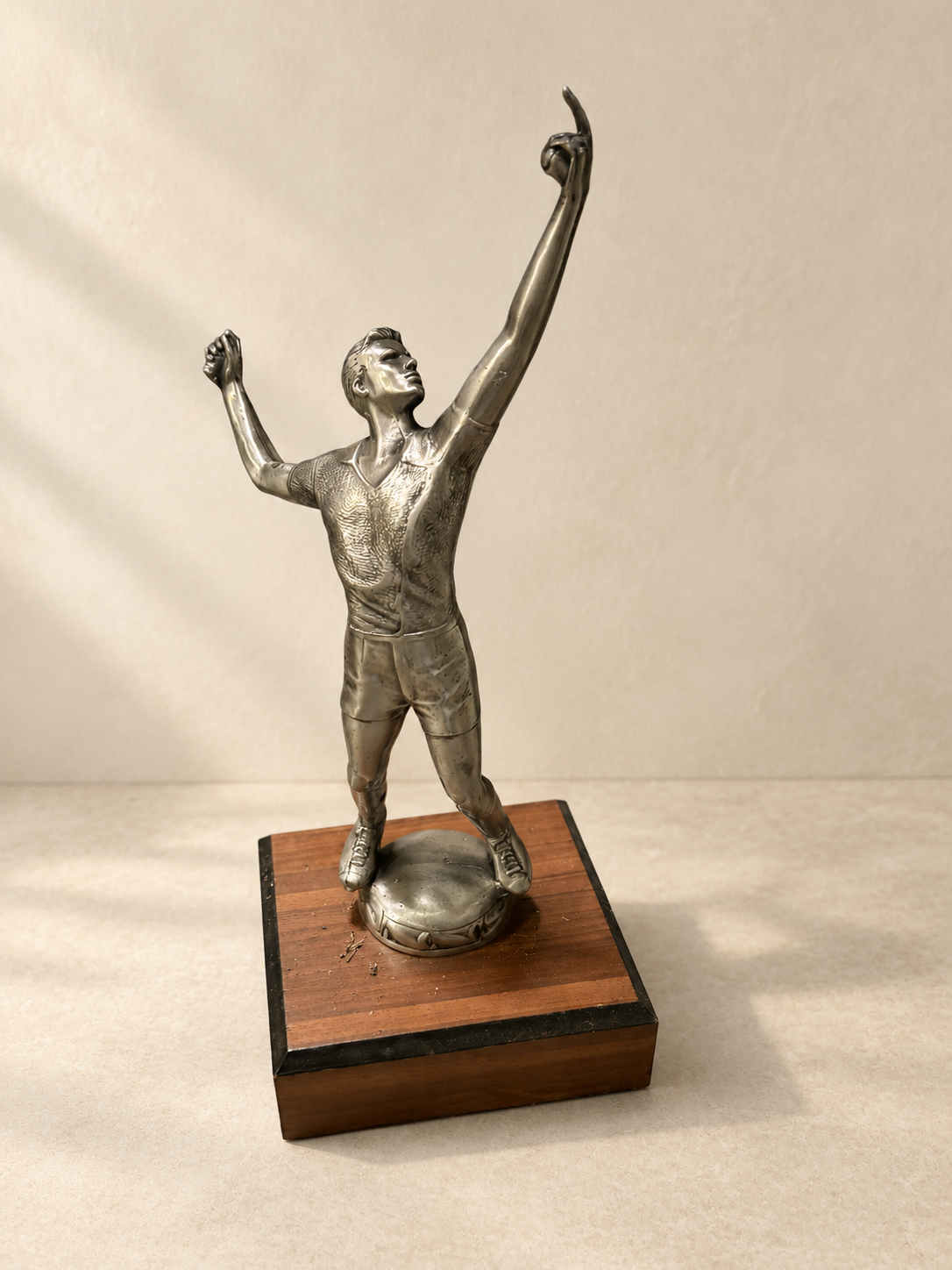 Mid-Century Athletic Trophy Figure