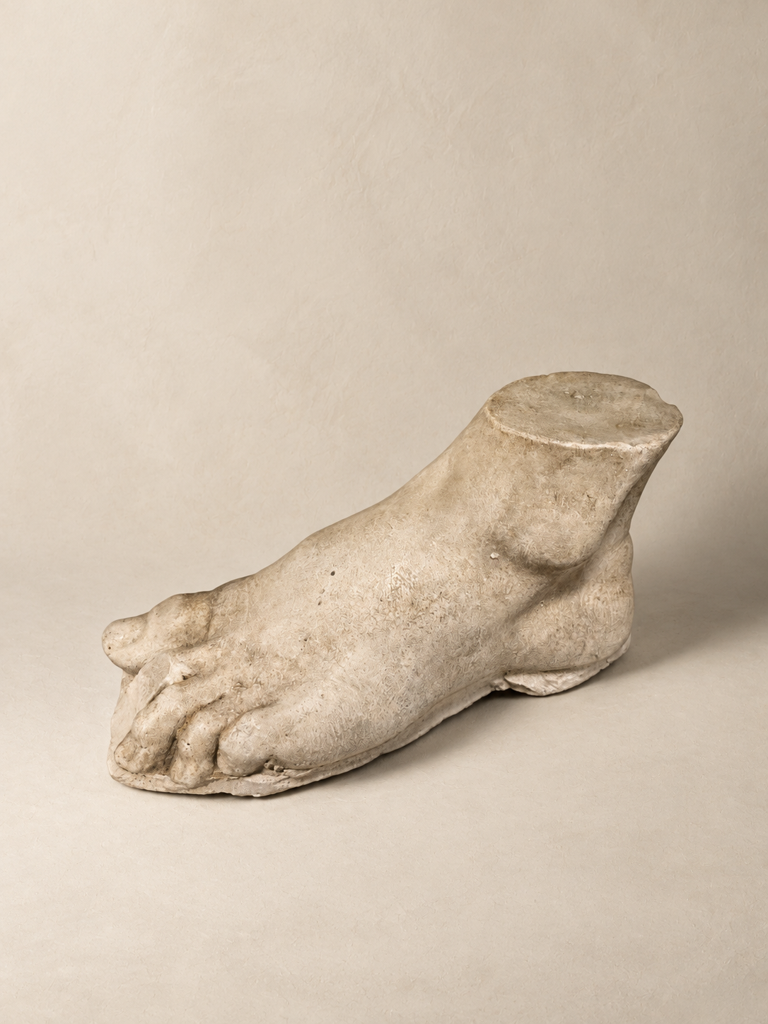 Plaster Academy Cast of a Foot